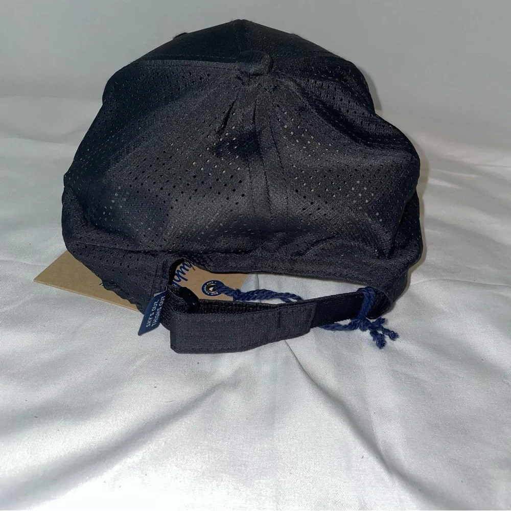 Chubbies Mens Black Performance Hat Pineapple Logo Mesh Back Adjustable Cap‎ NWT